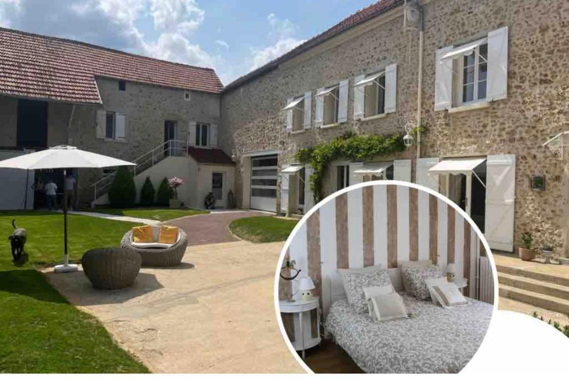 Chambres A La Maison Hermitage Aincourt Экстерьер фото